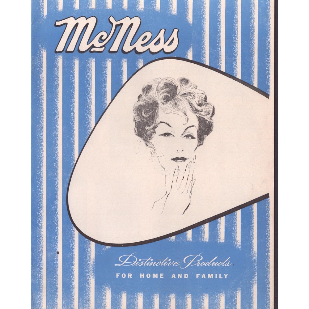 Vtg McNess Distinctive Products Home & Family Catalog Furst-McNess Freeport IL - Picture 1 of 3